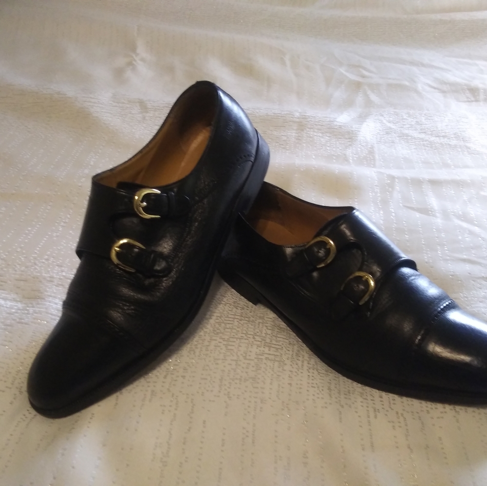 Classic lamb skin Mezlans dress shoes